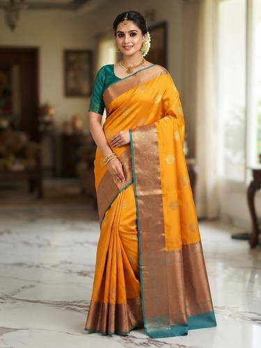 New saree with blouse - saree, piece