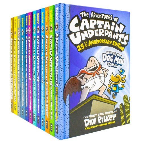 Captain underpants series - series, 12