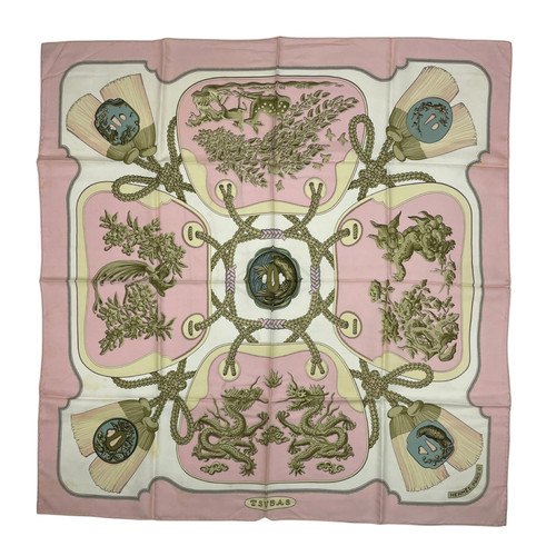 Hermes carre tsubas 100 - 90, "tsubas"