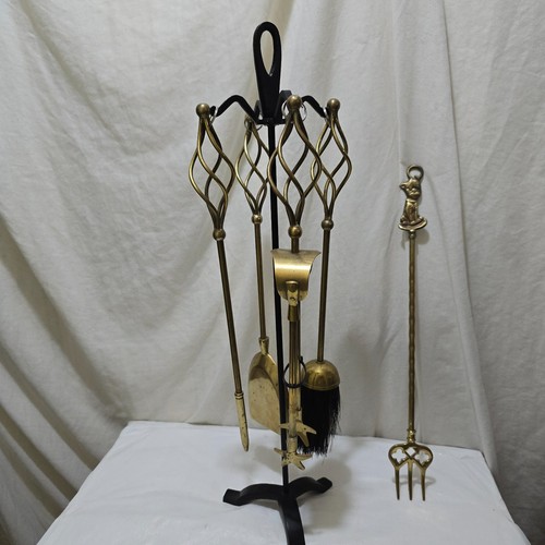 Fire companion set metal - set, stand