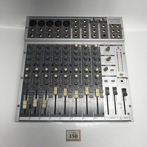 Phonic mm1705 mixer not - mm1705,