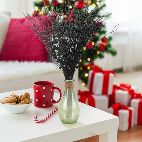 43cm black gold - gold, tinsel