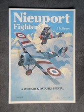 A Windsock Datafile Special Nieuport Fighters Vol 2 J M Bruce Book Free UK Post