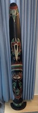 Large vintage carved & painted