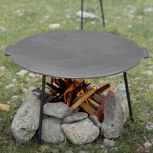 Tripod cast iron non stick - cast,