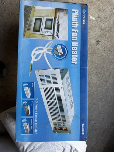 Plinth fan heater never used - heater.,