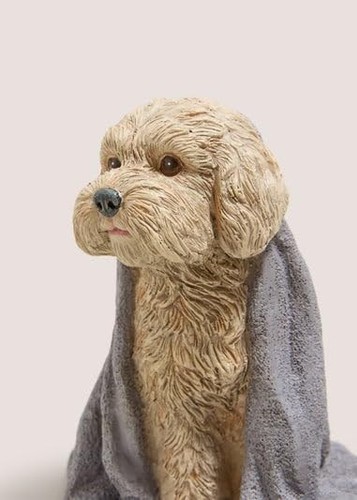 Cute beige cockapoo towel - cockapoo,