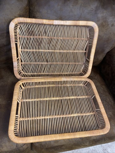 Two mcm danish rattan - 2,