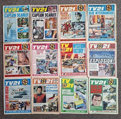 Tv21 comic x12 - comic, (jan-apr