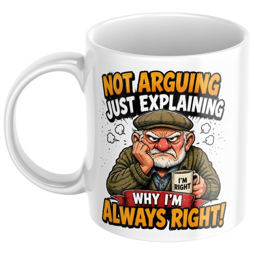 Grumpy funny mug for - grumpy,