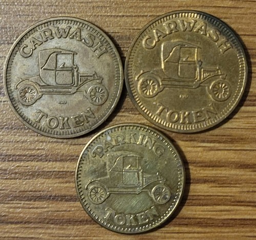 Vintage auto tokens 2 - vintage,