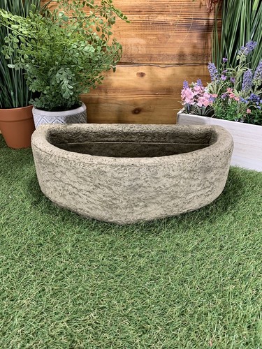 Stone garden half circle - stone,