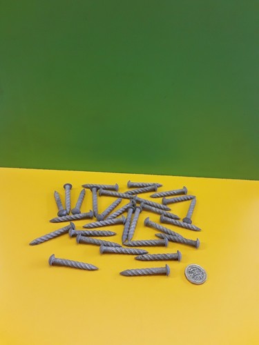 Vintage pipe nails - 30,
