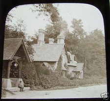 Glass Magic lantern slide