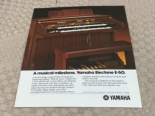 Keyboard organ advert 11x8 - keyboard, 11x8"