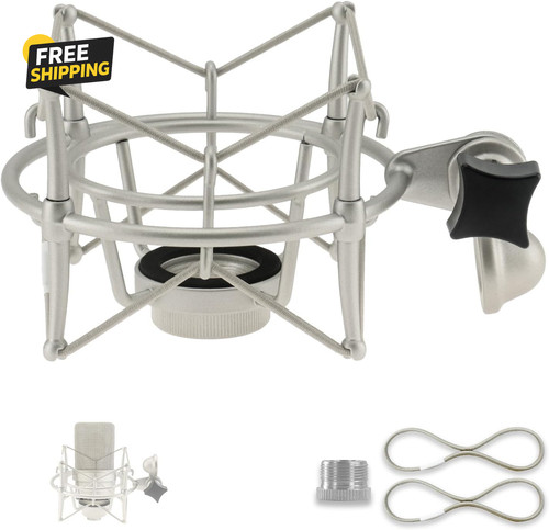 Microphone shock mount - microphone,