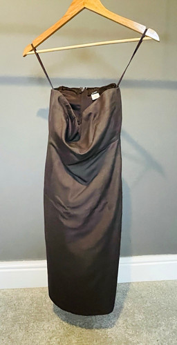 Crew petites brown satin - j.crew,
