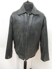 VINTAGE REDSKINS LEATHER BIKER