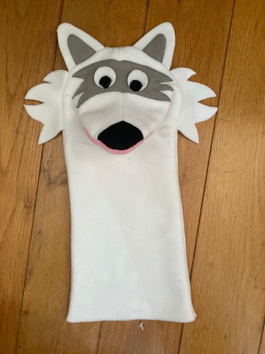 Custom made arctic fox - custom, puppet