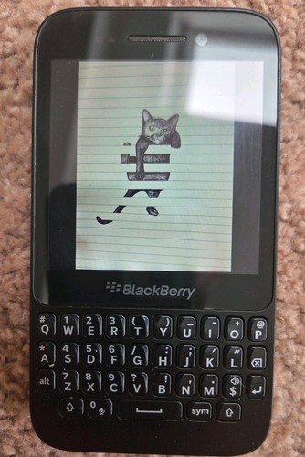 Blackberry black smartphone - blackberry,