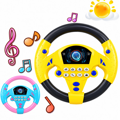 Kids steering wheel - steering, toy
