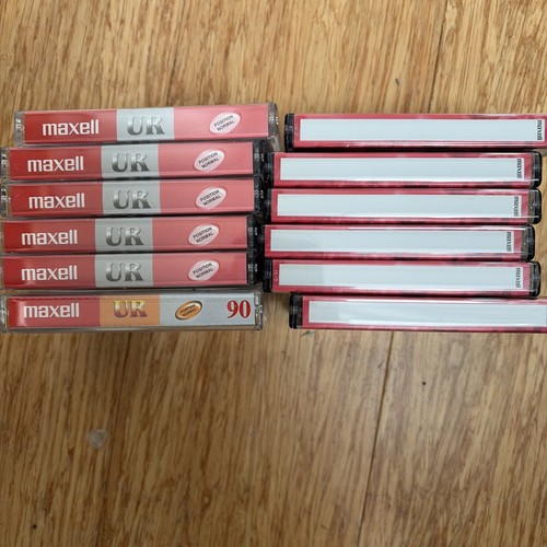 Maxell cassette tapes - 12,