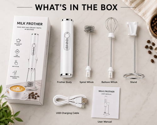 Usb rechargeable milk - 1,