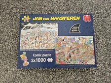 Jan Van Haasteren Give Us Some Space/All Dressed Up  2x1000 Puzzles BRAND NEW