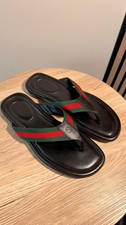 Gucci Web's Men Thong Flip