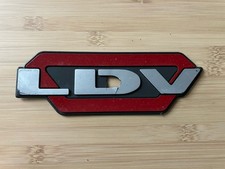 LDV Van Badge Logo Plastic