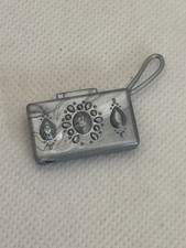 Mattel Barbie Fashionista Doll Silver Clutch Bag