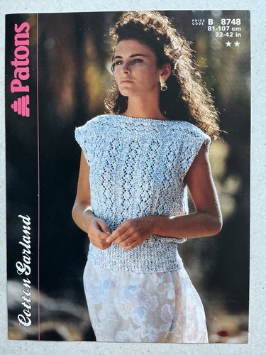 Patons knitting pattern 8748 - patons,