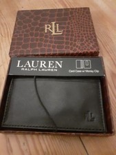 Ralph Lauren Black Leather