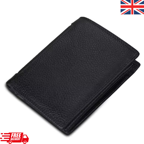 Black small real leather - small,