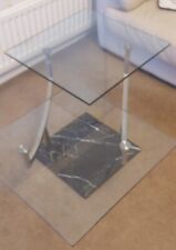 Double layered glass top