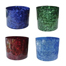 Gauge 0.5mm Drum Wrap Music Instrument Deco Celluloid Sheet Glacier Series