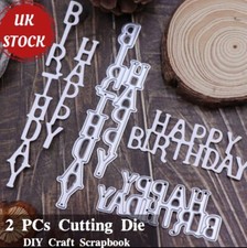 2 Pcs Happy Birthday Card