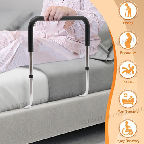 Bed rail mobility aid guard - rail,