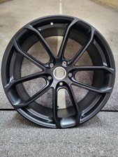 1x Refurbished Genuine 22" Porsche 9YB Cayenne Coupe FRONT Rim  9Y3601025BA S99