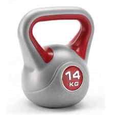 York Fitness Full Body Strength Training Vinyl Kettlebell Exercise Weight, 14 Kg