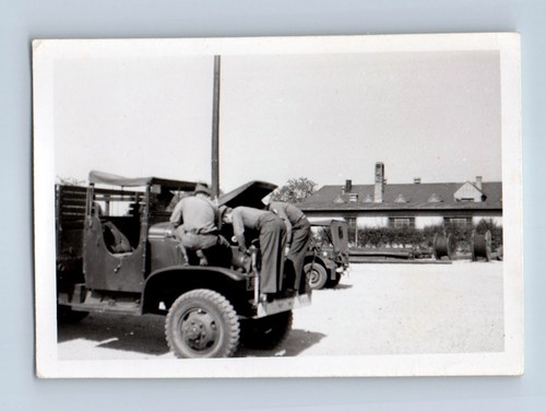 Old vintage photo trio - old,
