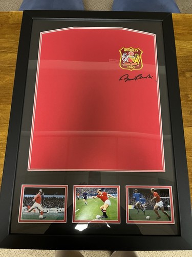 Sir bobby charlton signed and - bobby,