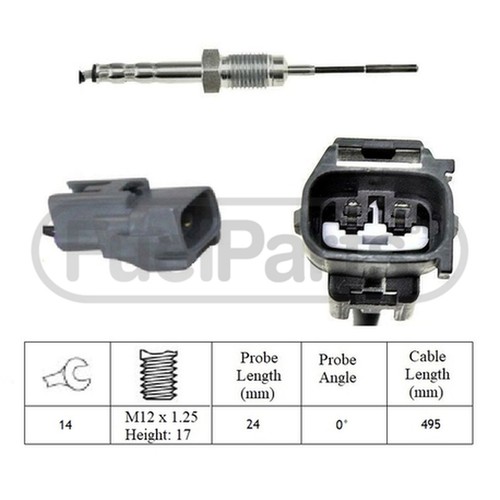 Exhaust temperature sensor - exhaust,