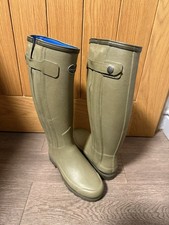 Le Chameau Men's Neoprene Wellington Boots size 7