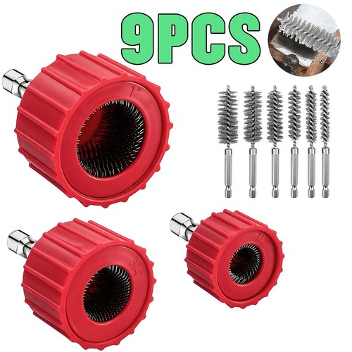 9pc copper pipe cleaner - pipe, brush