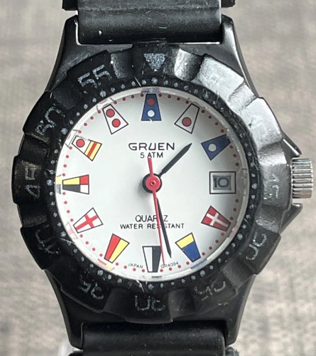 Gruen nautical flags - gruen,