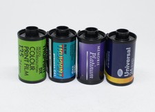 Four 35mm Film Rolls of