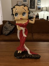 Amazing Rare Betty Boop 50cm Resin Figurine - 1950s - 1960s