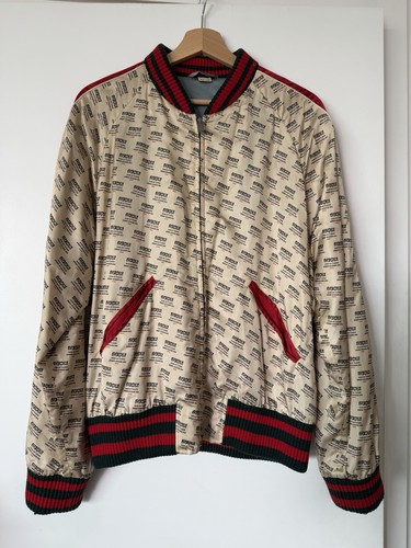 Gucci silk bomber - silk,