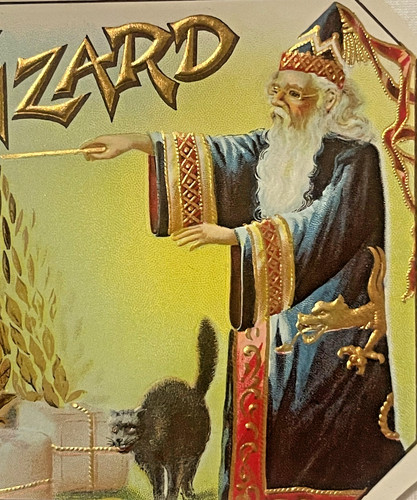 Antique wizard gold - antique,